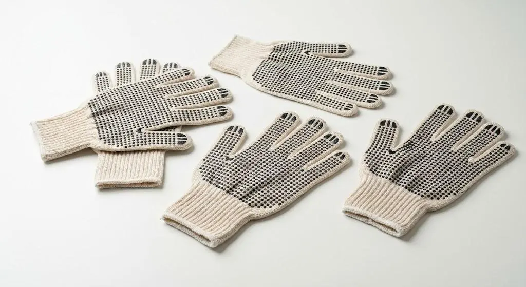 Guantes moteados